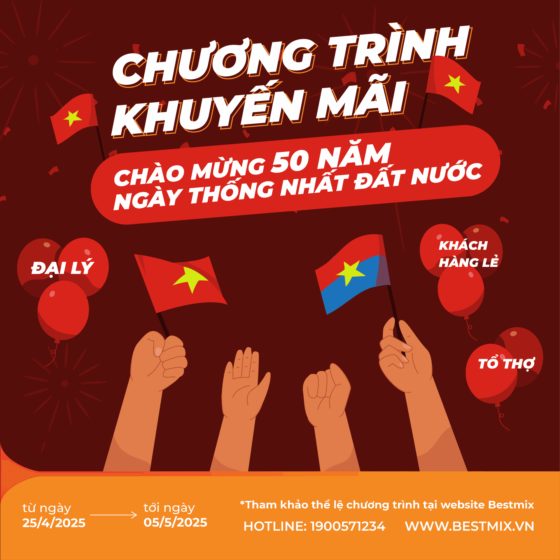 Khuyến Mãi Mừng 30/04